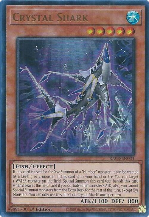 Crystal Shark  (RA03-EN031)  Ultra Rare