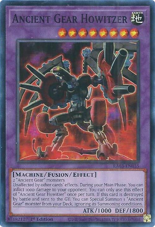 Ancient Gear Howitzer (RA03-EN035)  Super Rare