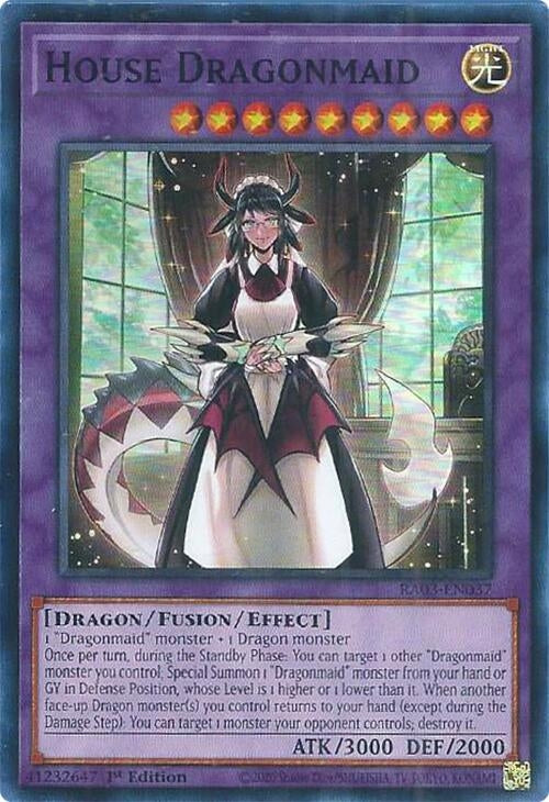 House Dragonmaid (RA03-EN037)  Super Rare