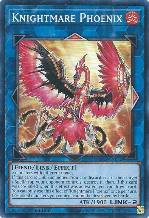 Knightmare Phoenix (RA03-EN042)  Super Rare