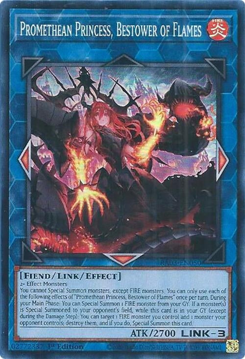 Promethean Princess, Bestower of Flames (RA03-EN050)  Super Rare