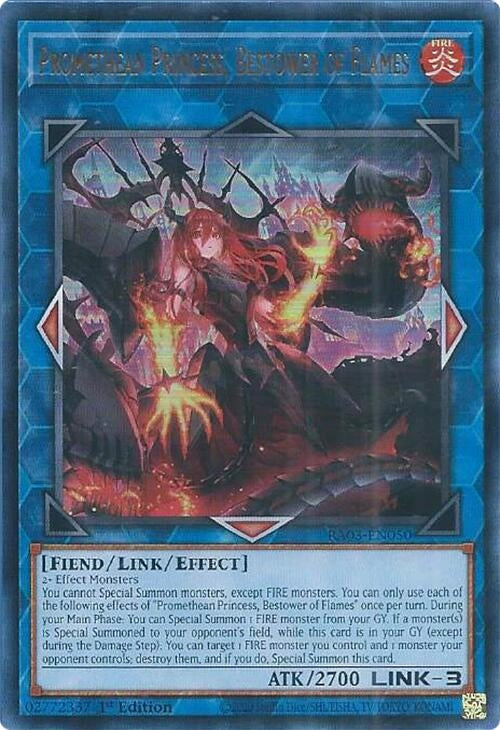 Promethean Princess, Bestower of Flames  (RA03-EN050)  Ultra Rare