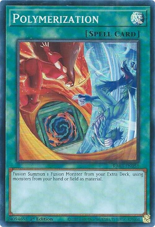 Polymerization (B) (HERO Art) (RA03-EN051)  Super Rare