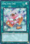 One for One (Alternate Art) (RA03-EN056)  Super Rare