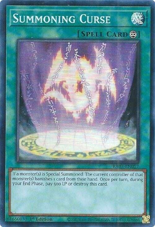 Summoning Curse (RA03-EN057)  Super Rare