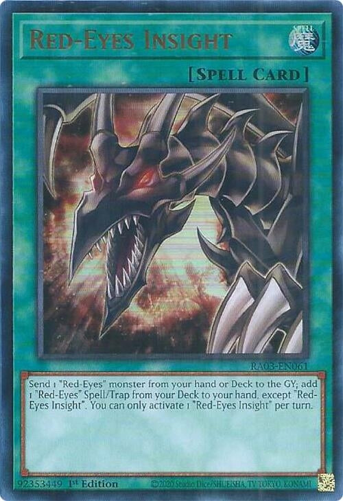 Red-Eyes Insight  (RA03-EN061)  Ultra Rare