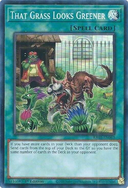 That Grass Looks Greener (RA03-EN063)  Super Rare