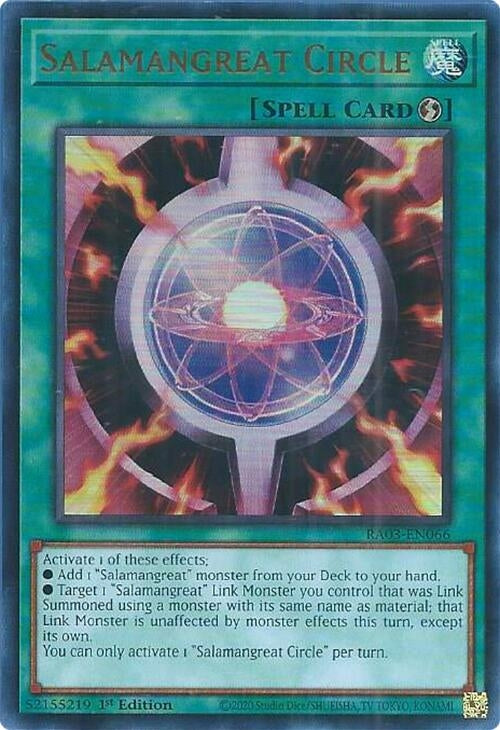 Salamangreat Circle  (RA03-EN066)  Ultra Rare