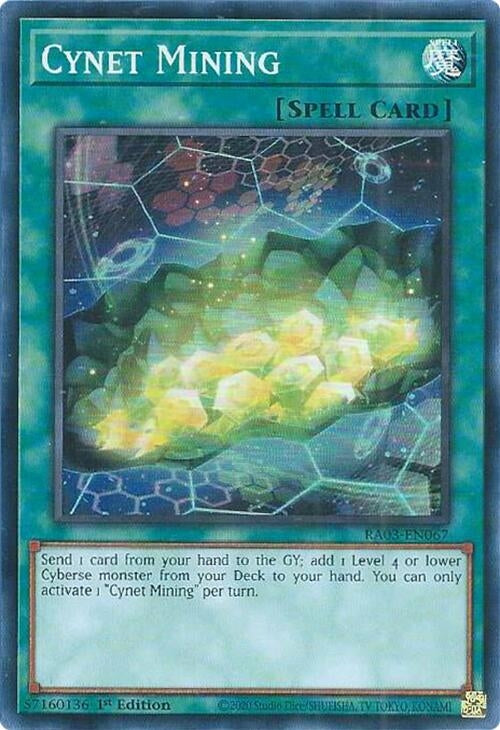 Cynet Mining (RA03-EN067)  Super Rare