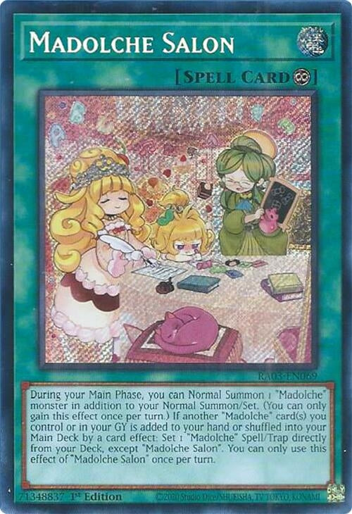 Madolche Salon  (RA03-EN069)  Secret Rare