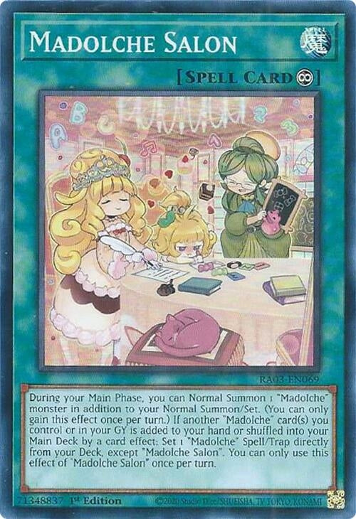 Madolche Salon (RA03-EN069)  Super Rare
