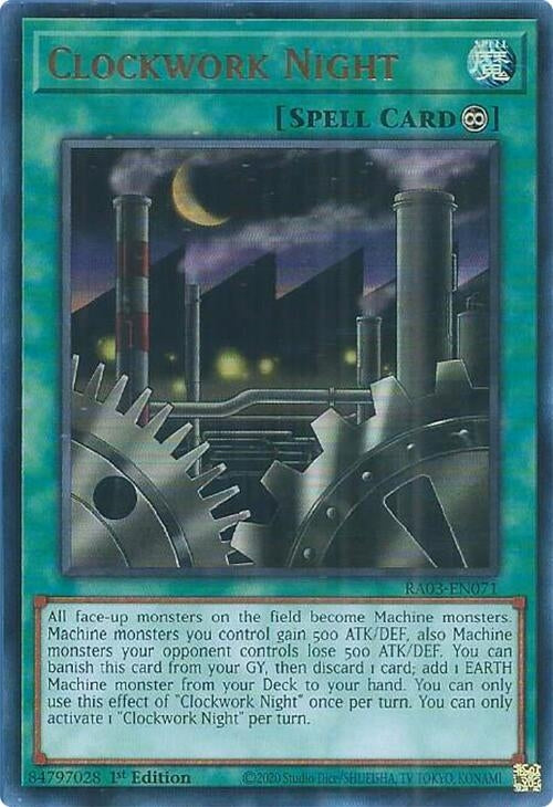 Clockwork Night  (RA03-EN071)  Ultra Rare