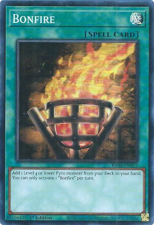 Bonfire (RA03-EN073)  Super Rare