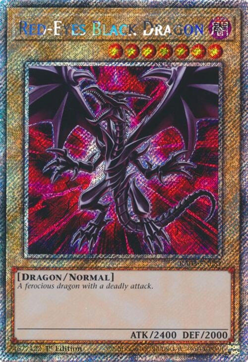 Red-Eyes Black Dragon  (RA03-EN081)  Platinum Secret Rare