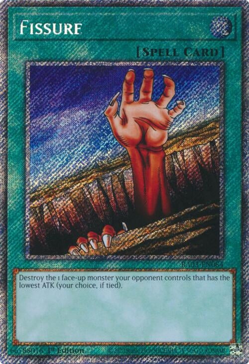 Fissure  (RA03-EN084)  Platinum Secret Rare