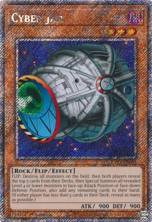 Cyber Jar  (RA03-EN095)  Platinum Secret Rare