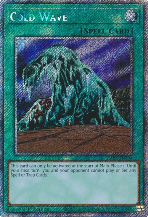 Cold Wave  (RA03-EN104)  Platinum Secret Rare