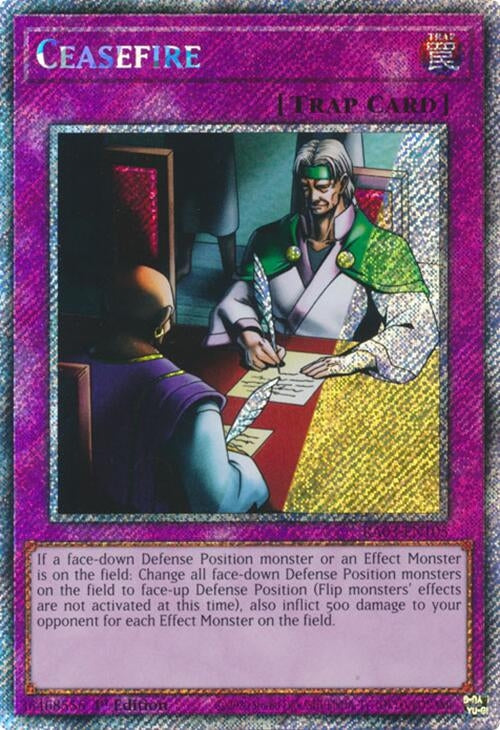 Ceasefire  (RA03-EN105)  Platinum Secret Rare