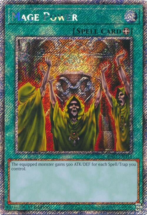 Mage Power  (RA03-EN113)  Platinum Secret Rare