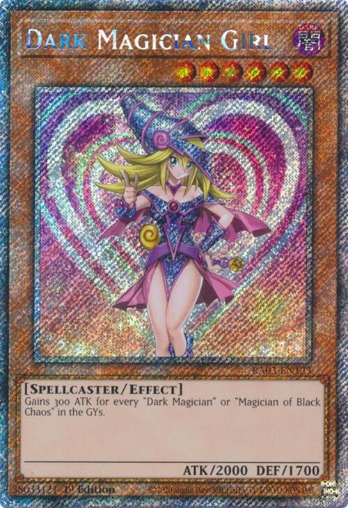 Dark Magician Girl  (A) (RA03-EN123)  Platinum Secret Rare