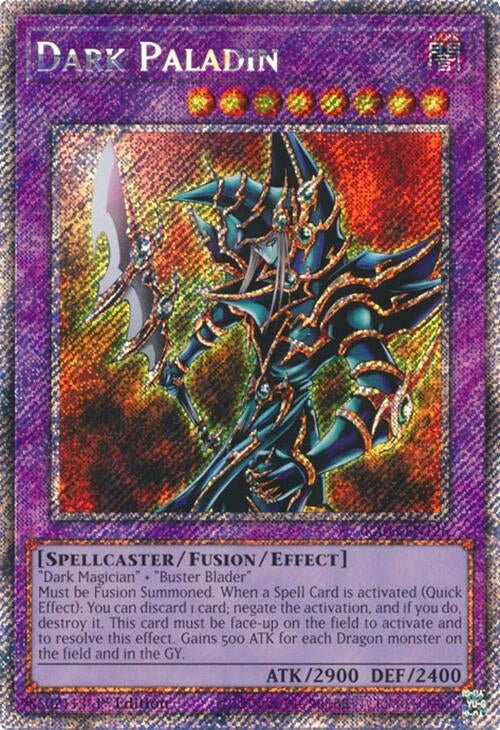Dark Paladin  (RA03-EN126)  Platinum Secret Rare