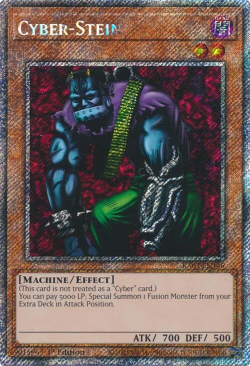 Cyber-Stein  (RA03-EN146)  Platinum Secret Rare