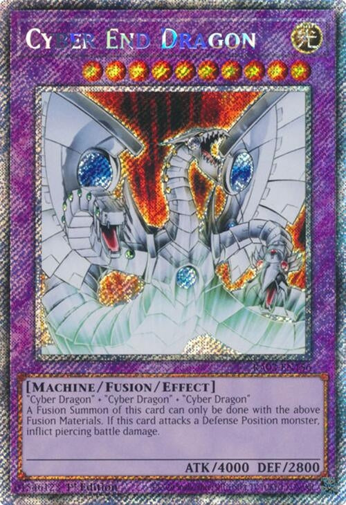 Cyber End Dragon  (RA03-EN156)  Platinum Secret Rare