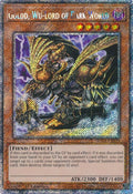 Goldd, Wu-Lord of Dark World  (RA03-EN159)  Platinum Secret Rare