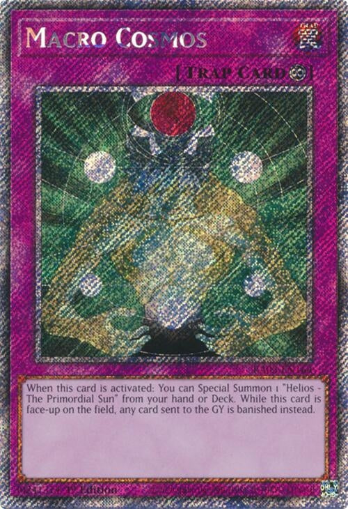 Macro Cosmos  (RA03-EN164)  Platinum Secret Rare