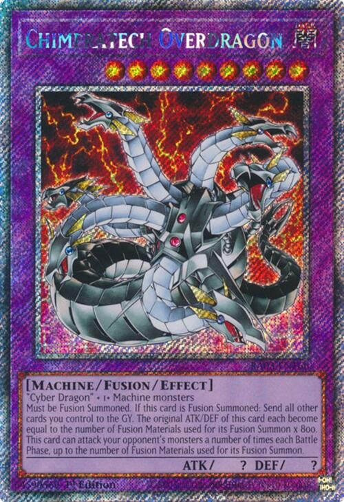 Chimeratech Overdragon  (RA03-EN166)  Platinum Secret Rare