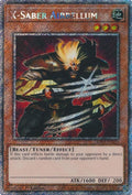 X-Saber Airbellum  (RA03-EN221)  Platinum Secret Rare
