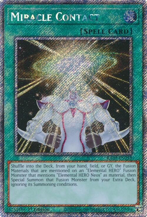 Miracle Contact  (RA03-EN253)  Platinum Secret Rare