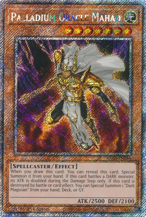 Palladium Oracle Mahad  (RA03-EN266)  Platinum Secret Rare