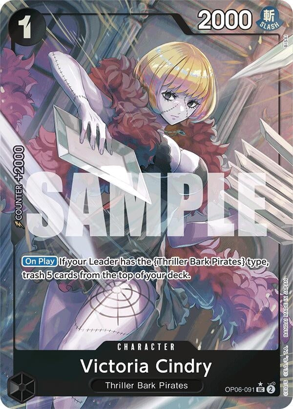 (OP06-091) Victoria Cindry (Full Art) - Uncommon