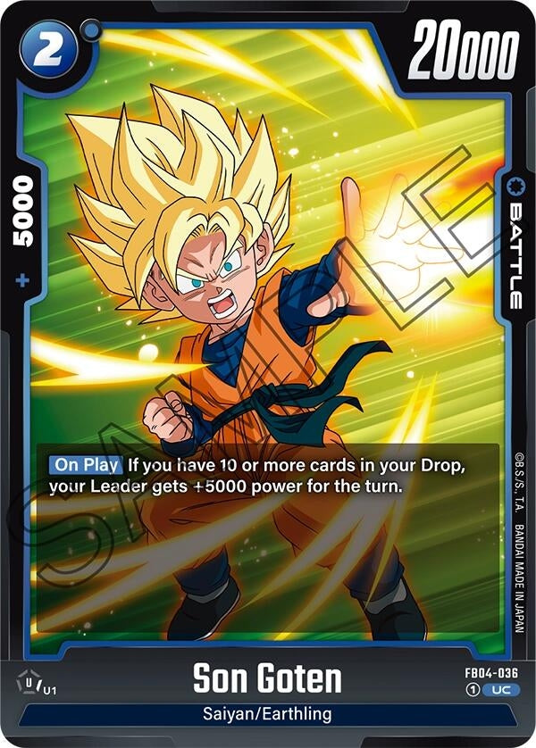 (FB04-036) Son Goten - Uncommon
