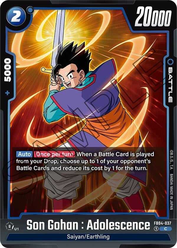 (FB04-037) Son Gohan : Adolescence - Common