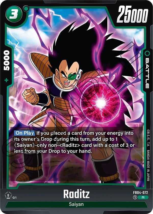 (FB04-072) Raditz - Rare