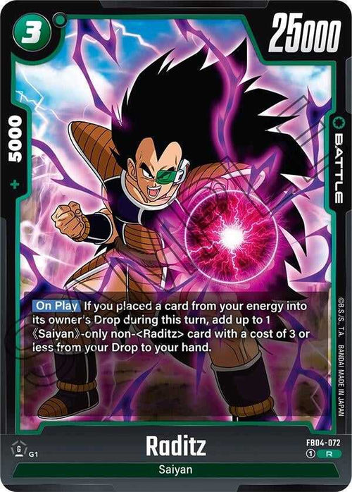 (FB04-072) Raditz - Rare