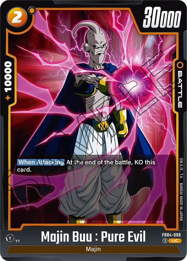 (FB04-096) Majin Buu : Pure Evil - Uncommon