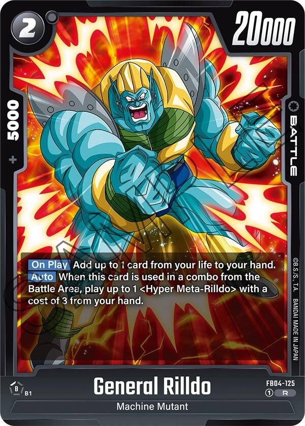 (FB04-125) General Rilldo - Rare