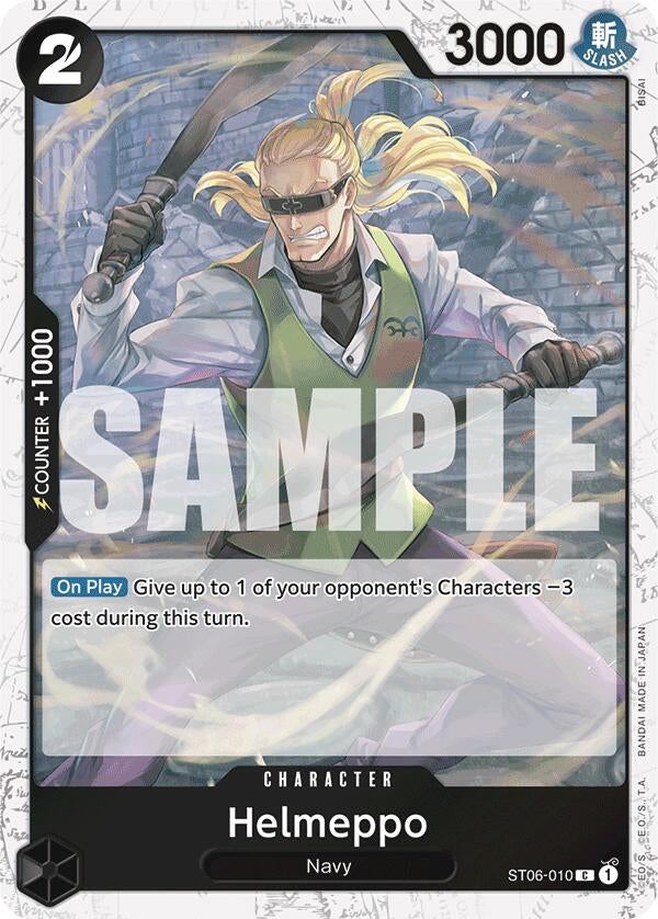 (ST06-010) Helmeppo (Jolly Roger Foil) - Common