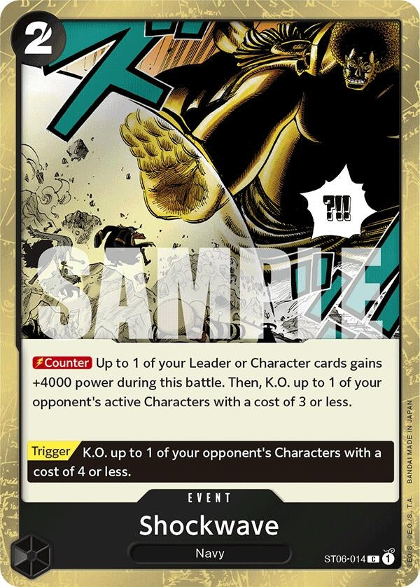 (ST06-014) Shockwave (Jolly Roger Foil) - Common