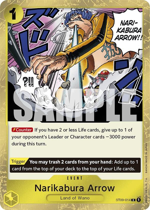 (ST09-014) Narikabura Arrow (Jolly Roger Foil) - Common