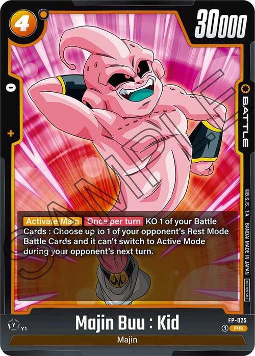 (FP-025) Majin Buu : Kid - Promo