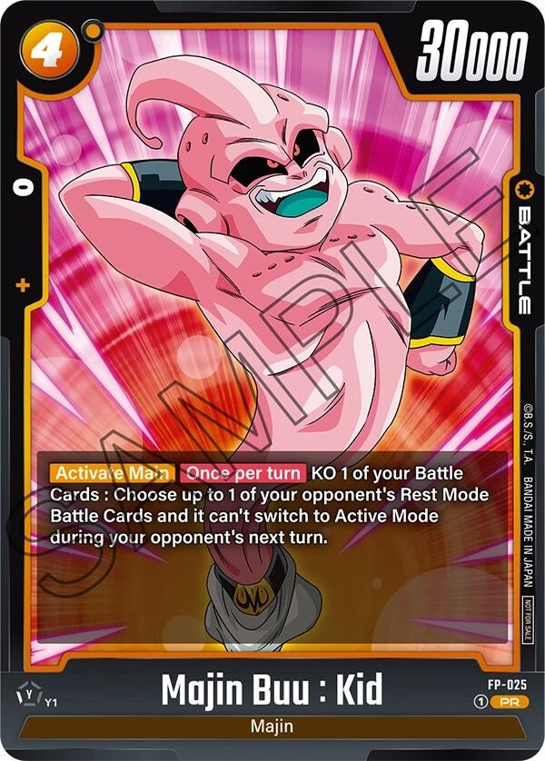 (FP-025) Majin Buu : Kid - Promo