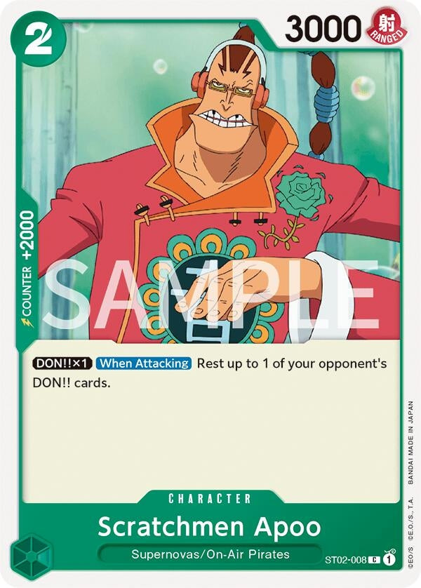 (ST02-008) Scratchmen Apoo - Common