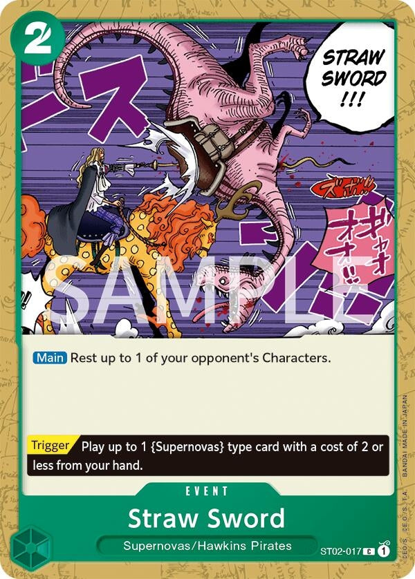(ST02-017) Straw Sword - Common