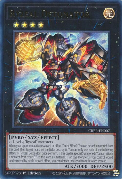 Ryzeal Detonator (CRBR-EN007) (1st Edition)