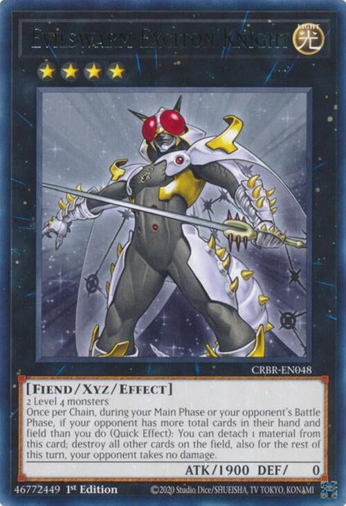 Evilswarm Exciton Knight (CRBR-EN048)  Rare