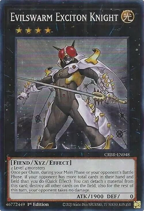 Evilswarm Exciton Knight  (CRBR-EN048)  Super Rare